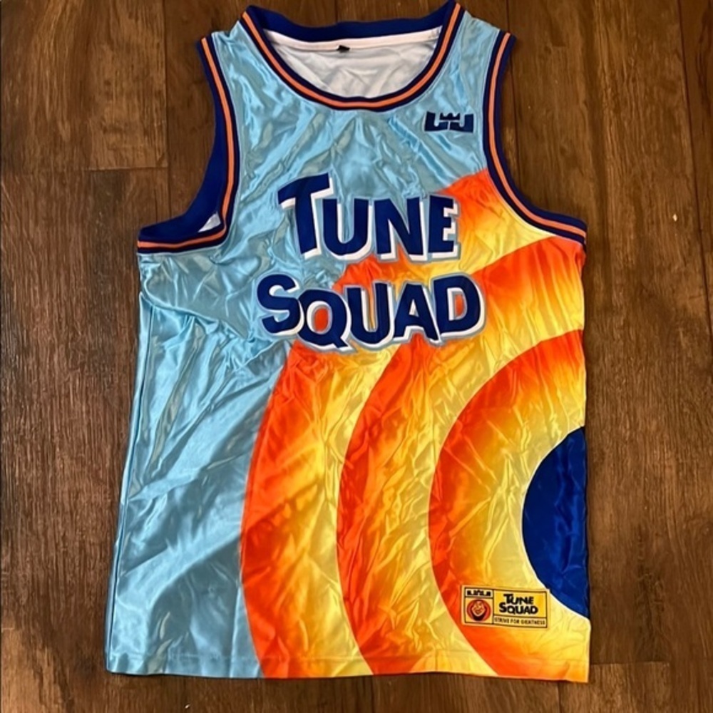 Lebron James #6 Tune Squad Space Jam a New Legacy Basketball Jersey L Large